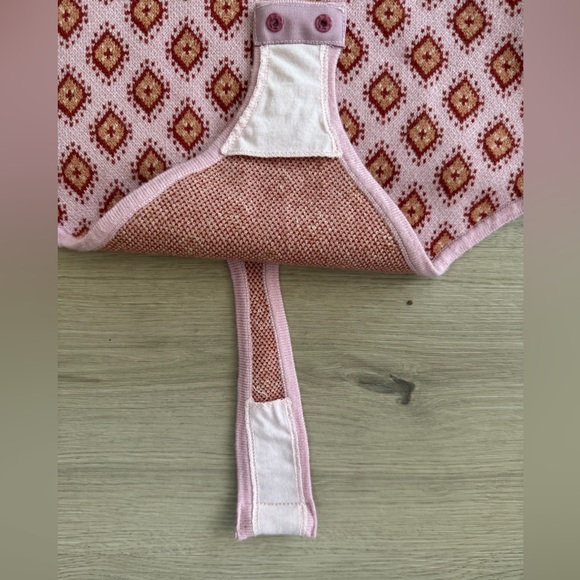 NWT Free People Intimately Snow Bunny Sweater Bodysuit Size XS Pink Candy Combo - Picture 6 of 9